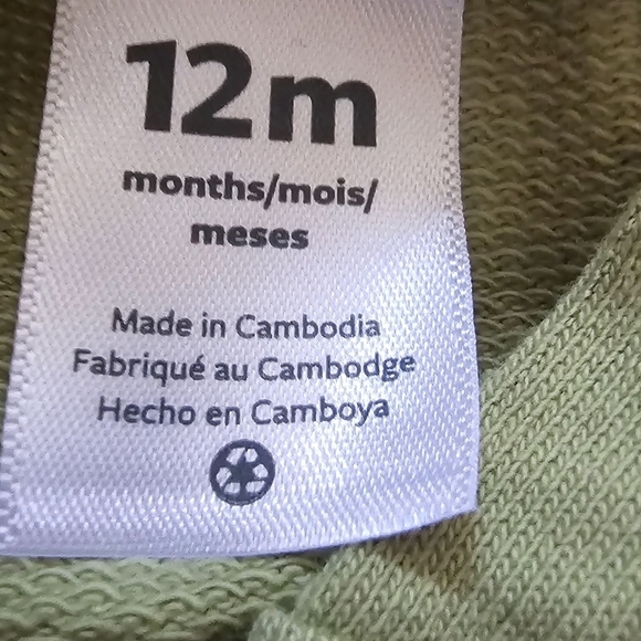 Carter's 9-12 Month's Girls Bodysuit and Jacket - Picture 5 of 11